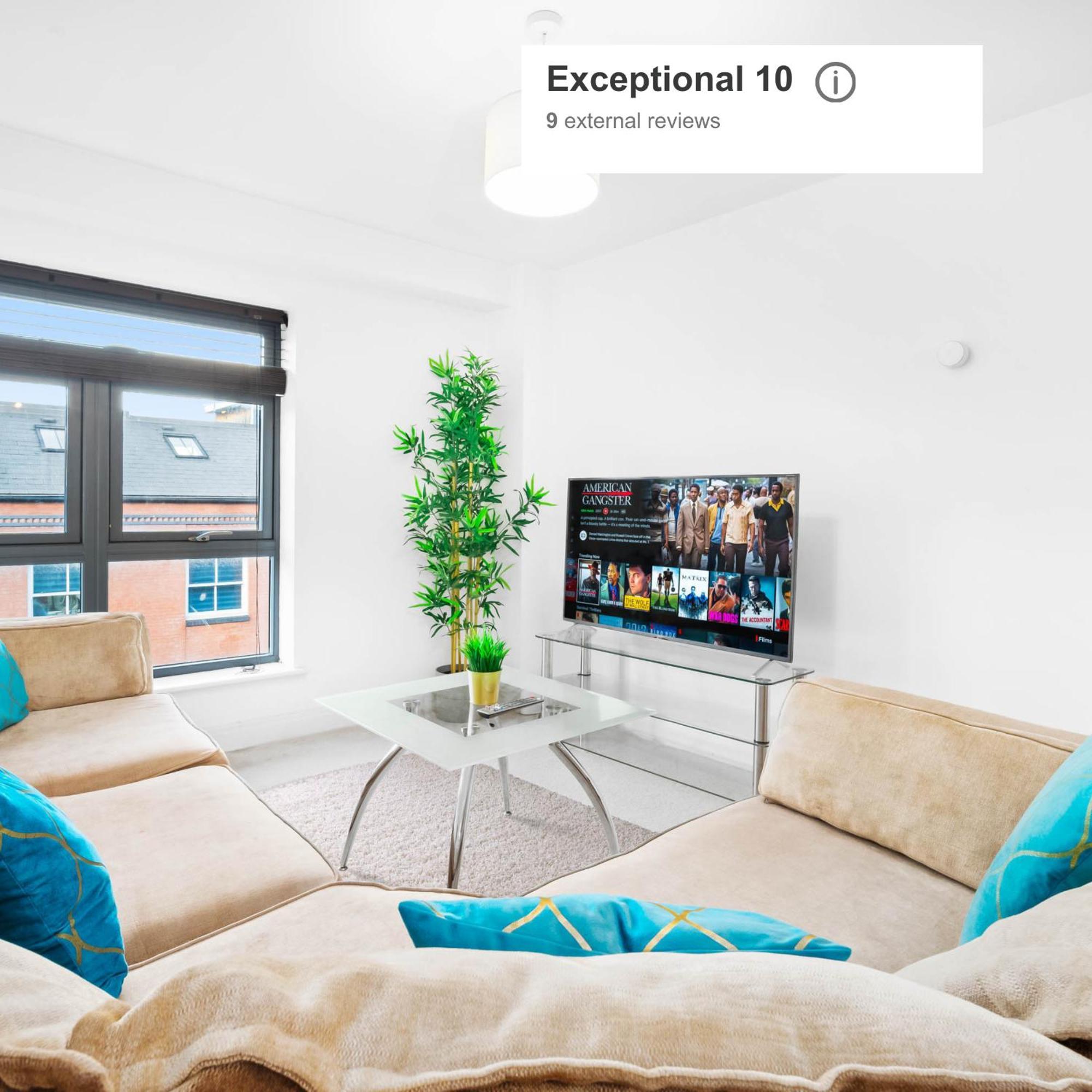 Birmingham City Centre Apartment - Wifi - Netflix - Top Rated - 59L Екстер'єр фото